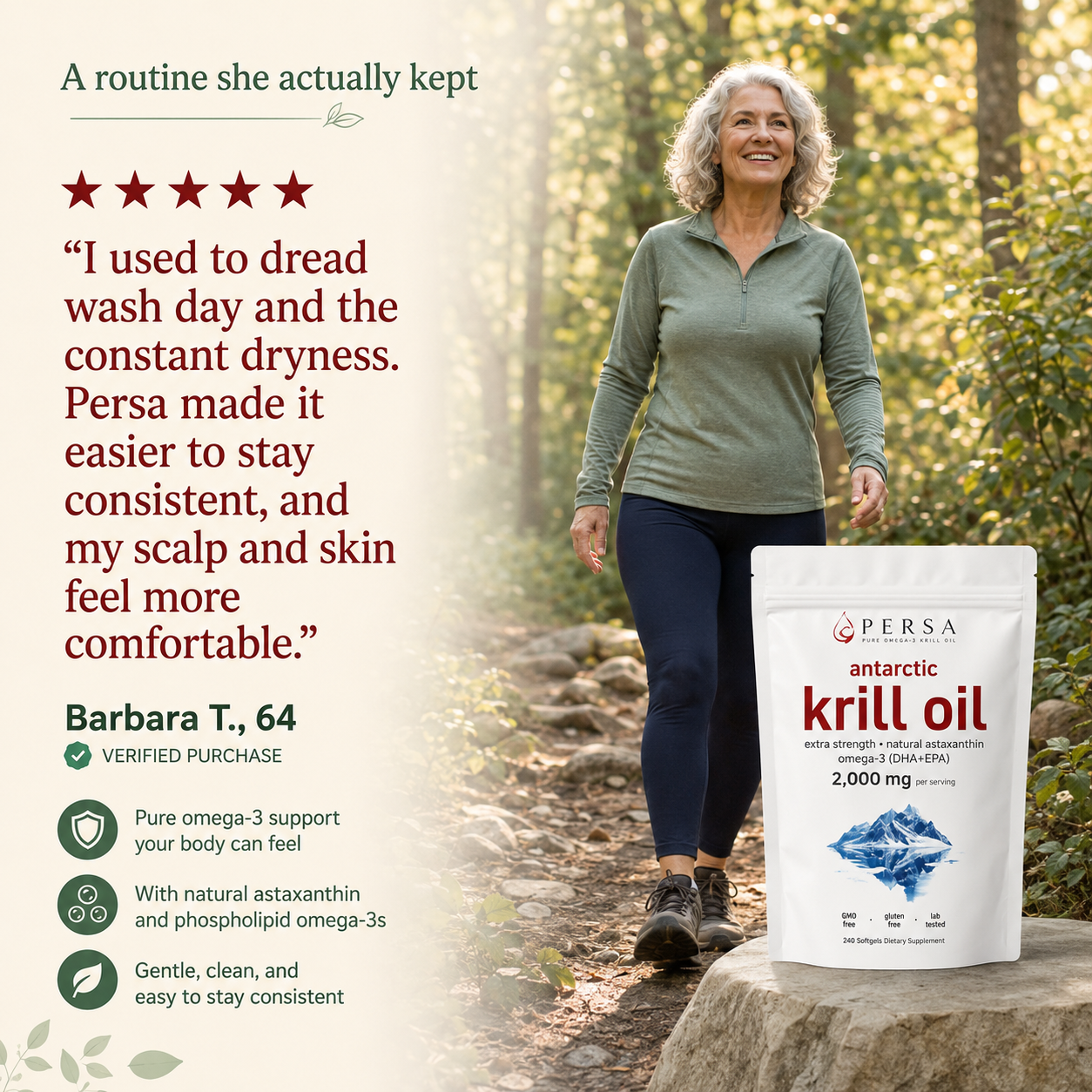 92% Reported Real Results With Antarctic Krill Oil