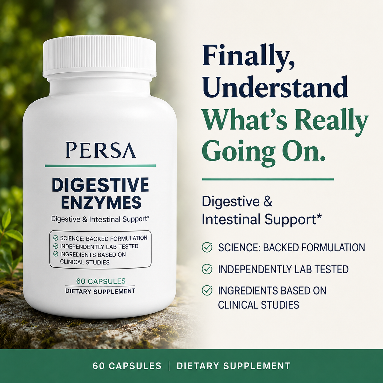 Persa Digestive Enzymes + Probiotics