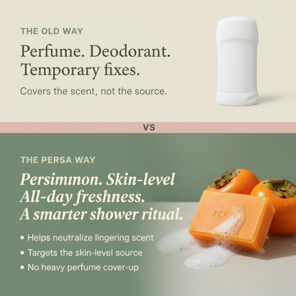 The Persimmon Bar That Finally Explains Why Your Body Smells Different After 40 — And Actually Targets It